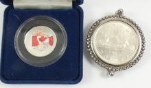 2 CANADIAN SILVER COINS