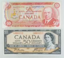 2 CANADIAN $50 NOTES