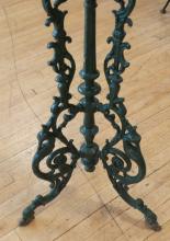 PAINTED CAST IRON PLANT STAND
