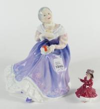 TWO ROYAL DOULTON FIGURINES