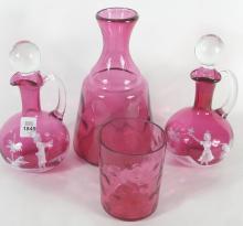 CRANBERRY GLASS