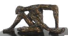 VICTOR SALMONES BRONZE SCULPTURE