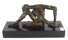 VICTOR SALMONES BRONZE SCULPTURE