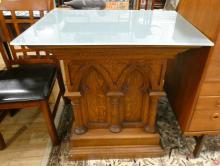 OAK CHURCH PULPIT