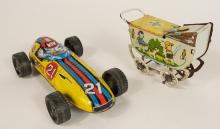 10 TIN TOYS