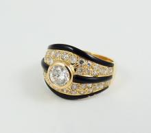 ART DECO STYLE DIAMOND RING