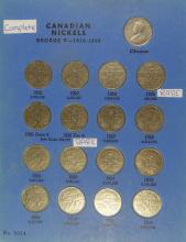 CANADIAN NICKEL COLLECTION