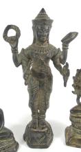 TIBETAN BRONZE SCULPTURES