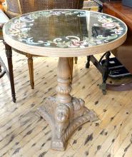 DECORATOR PEDESTAL TABLE