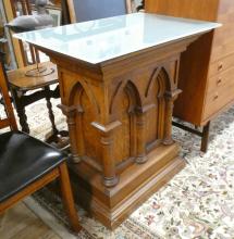 OAK CHURCH PULPIT