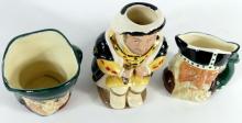 ROYAL DOULTON "HENRY VIII" TOBY JUG, ETC.