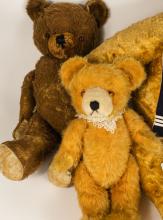 4 ANTIQUE/VINTAGE TEDDY BEARS