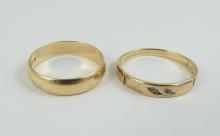 2 GOLD BANDS