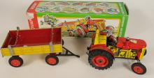 6 TOY TRACTORS