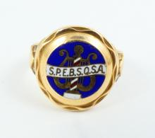 GOLD SCHOOL RING