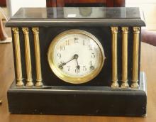TWO ANTIQUE CLOCKS