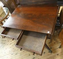 ANTIQUE LIBRARY TABLE