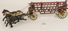 CAST IRON FIRE WAGON