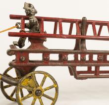 CAST IRON FIRE WAGON