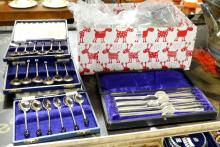 ASSORTED CUTLERY AND SERVERS