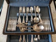 EXTENSIVE "OLD COLONY" FLATWARE SERVICE