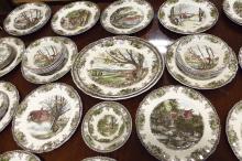 JOHNSON BROS. "FRIENDLY VILLAGE" DINNERWARE