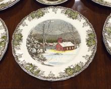 JOHNSON BROS. "FRIENDLY VILLAGE" DINNERWARE