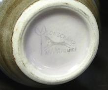 FOUR LONGCHAMP POTTERY ITEMS