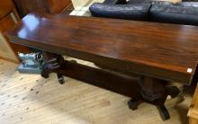 ANTIQUE ROSEWOOD SOFA TABLE