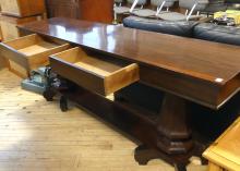 ANTIQUE ROSEWOOD SOFA TABLE