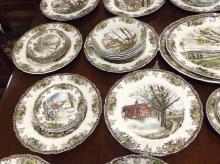 JOHNSON BROS. "FRIENDLY VILLAGE" DINNERWARE