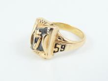 GOLD SCHOOL RING