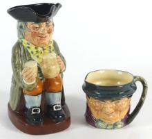 ROYAL DOULTON TOBY & CHARACTER JUG