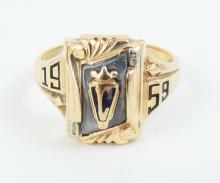 GOLD SCHOOL RING