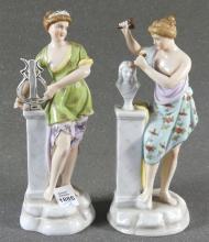 PAIR MEISSEN FIGURINES