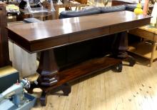 ANTIQUE ROSEWOOD SOFA TABLE