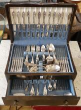 EXTENSIVE "OLD COLONY" FLATWARE SERVICE