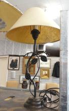 THREE TABLE LAMPS