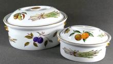 EVESHAM LIDDED TUREEN & VEGETABLE DISH