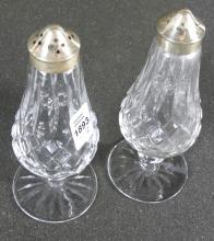 PAIR WATERFORD CRYSTAL SHAKERS