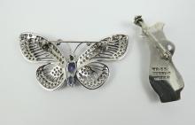 2 STERLING SILVER BROOCHES