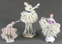 DRESDEN LACY FIGURINES