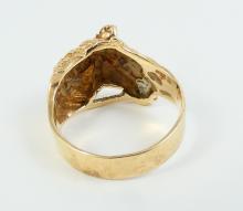 "HORSE HEAD" RING