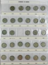 CANADIAN 10-CENT COIN COLLECTION