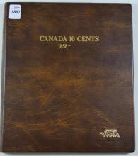 CANADIAN 10-CENT COIN COLLECTION