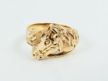 "HORSE HEAD" RING