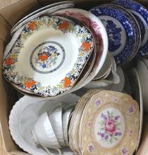 BOX/PLATES, PORCELAIN