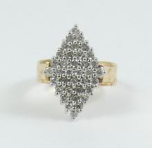 DIAMOND CLUSTER RING