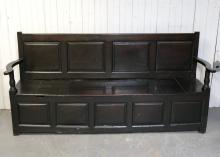 17TH CENTURY OAK SETTLE