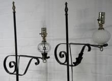 WROUGHT IRON LAMPS